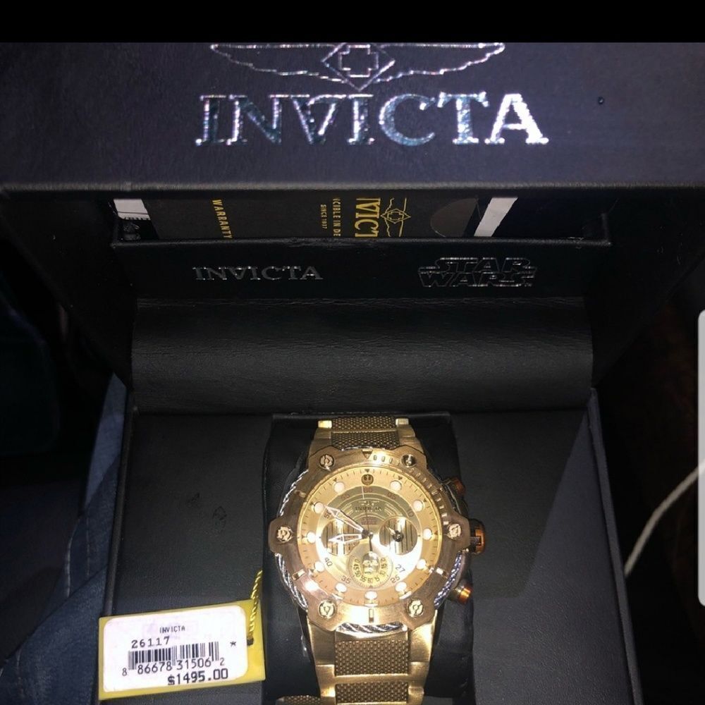 Invicta Authentic limited edition star wars watch